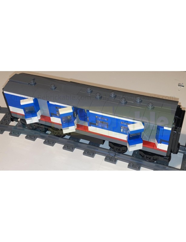 LEGO MOC Class 421 4CIG 4-Carriage EMU Train by Andy Ps Bricks ...