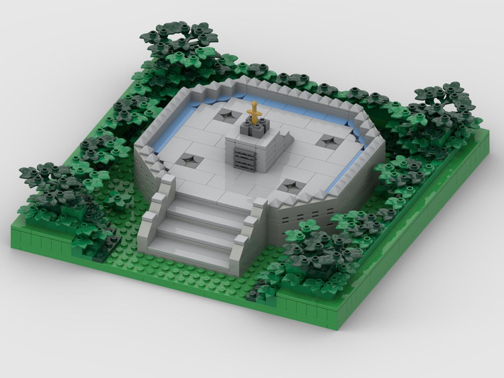 LEGO MOC Zelda A Link to the Past Master Sword by KeRaSh