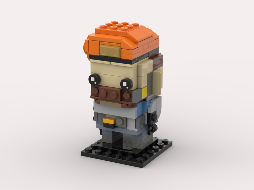 LEGO MOC VALORANT Brimstone Brickheadz by Penguins and plastic ...