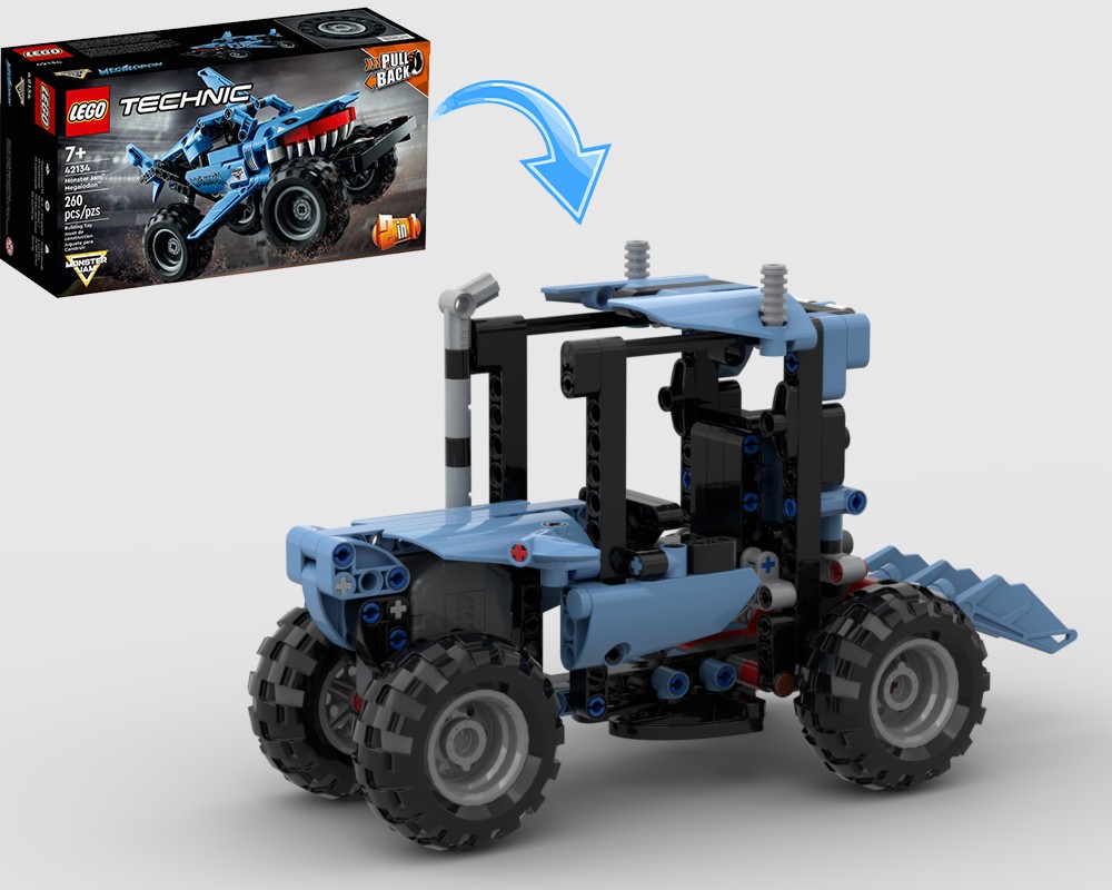 Blue Tractor