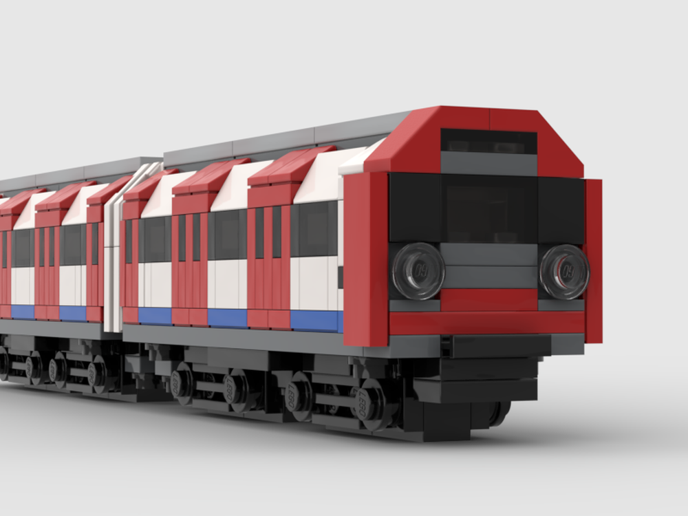 Centralisere byld Asser LEGO MOC Mini Tube Train by LarrysLego | Rebrickable - Build with LEGO