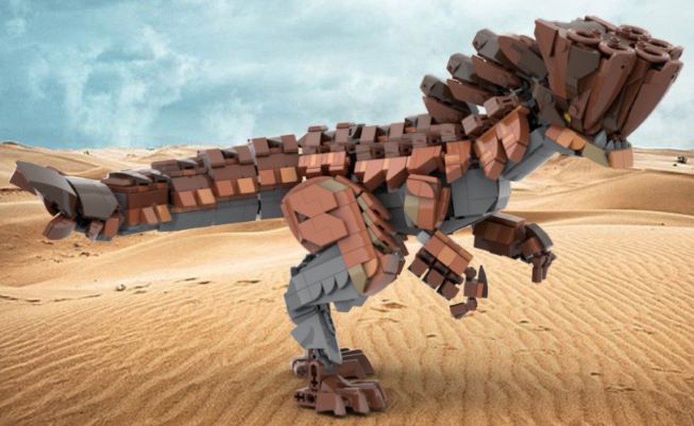 LEGO Lego Monster Hunter Barroth by Oreo-M | Rebrickable Build with LEGO