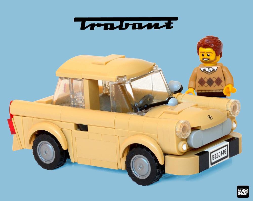 LEGO MOC Trabant 601 by _TLG_  Rebrickable - Build with LEGO