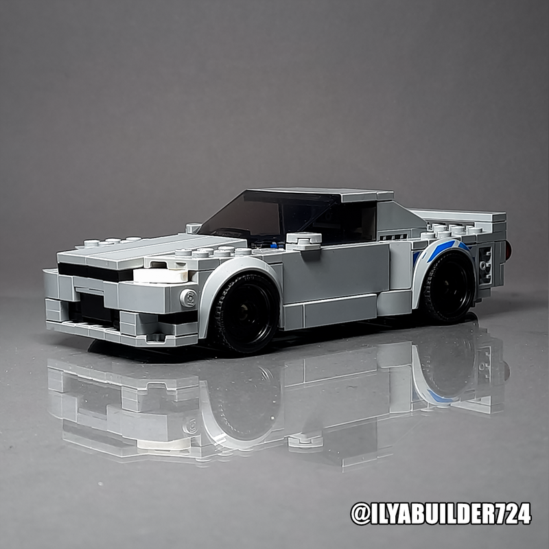 LEGO MOC Nissan R34 Skyline GT-R by mcgwerks