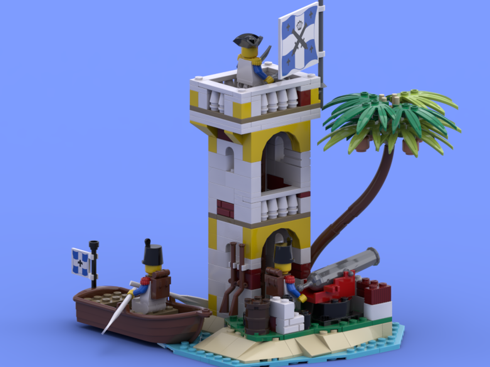 LEGO MOC Sabre Island 6265 Redux by dirk81 | Rebrickable - Build with LEGO