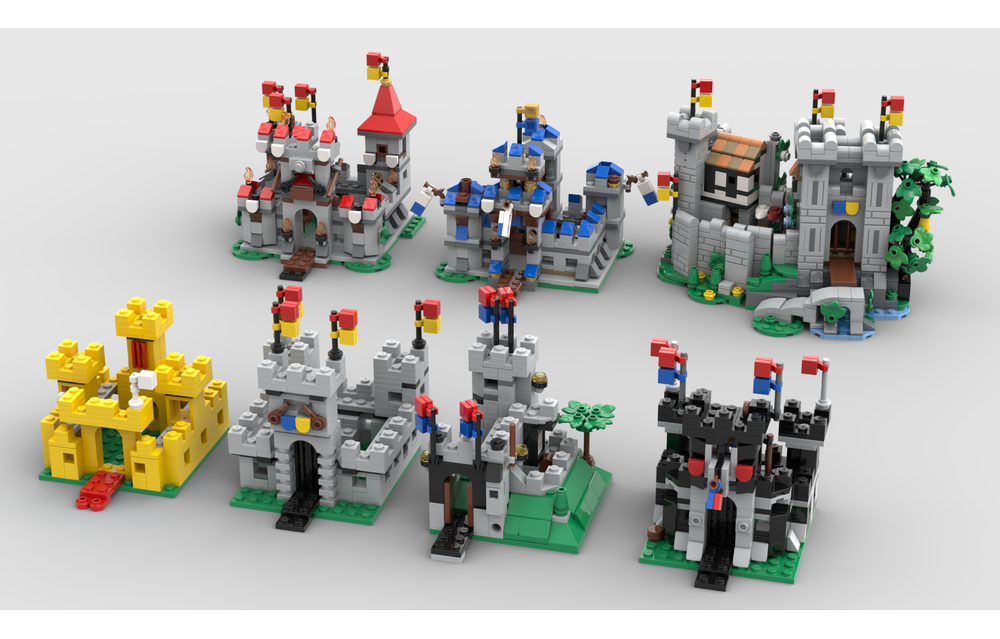 LEGO MOC-137926 Mini Castle Collection by christromans | Rebrickable ...