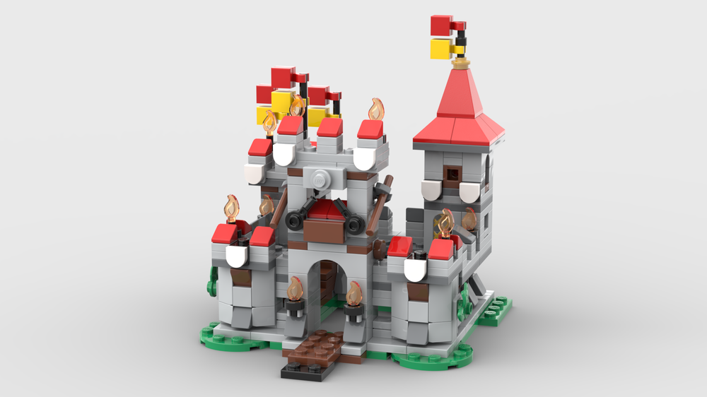 LEGO MOC Mini 7946 Kings Castle by christromans | Rebrickable - Build ...