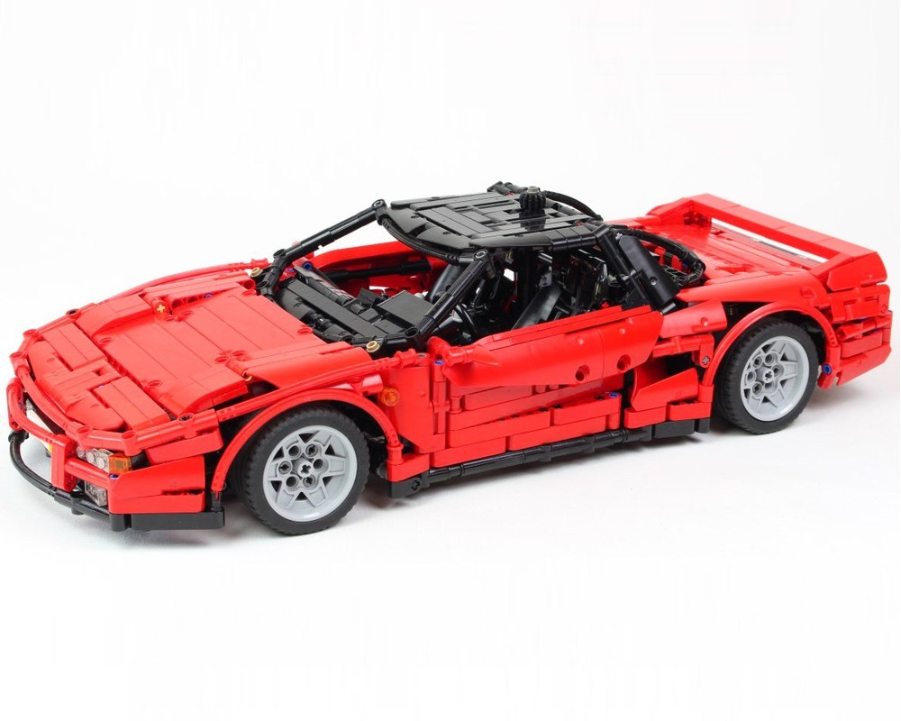 LEGO MOC Honda 90' NSX type 1 by Nico71 | Rebrickable - Build with LEGO