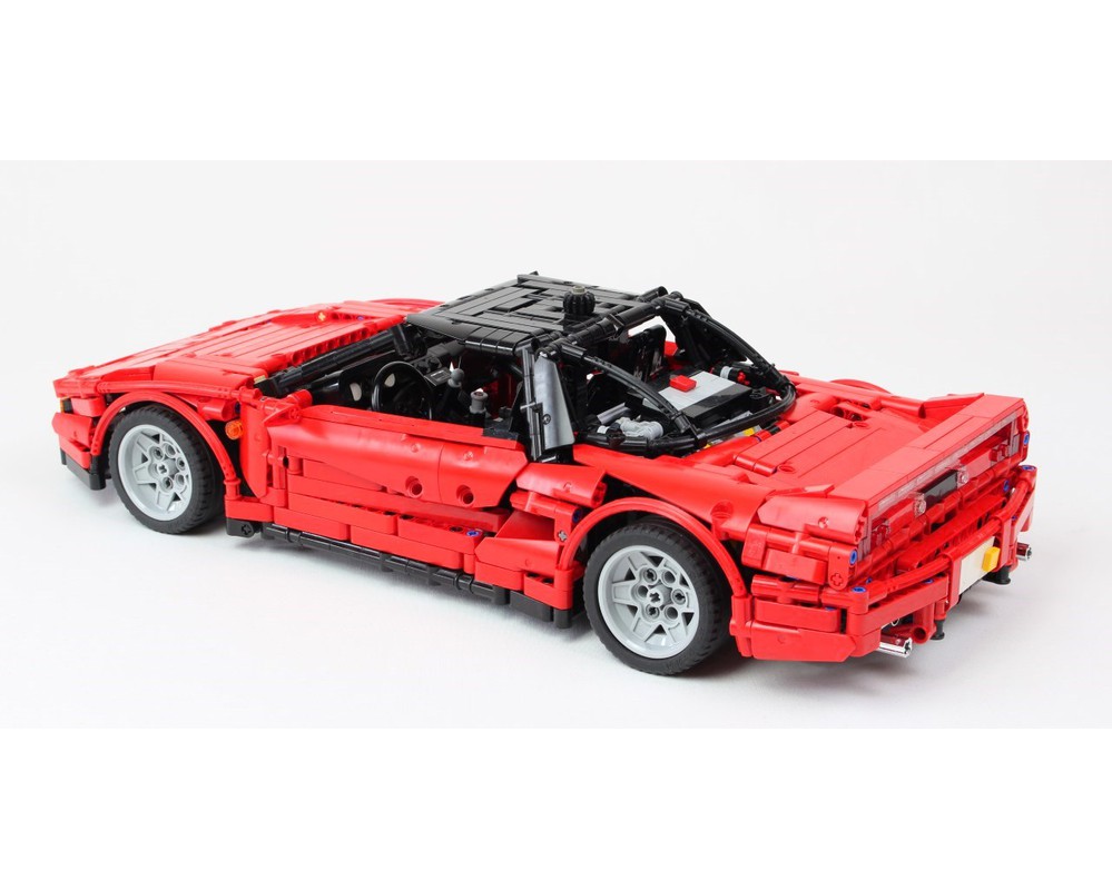 LEGO MOC Honda 90 NSX type 1 red by Nico71 Rebrickable Build with LEGO