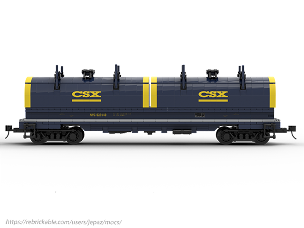 LEGO MOC-137946 Coil Car CSX by jepaz | Rebrickable - Build with LEGO