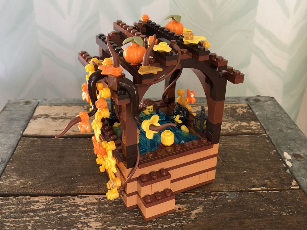 LEGO MOC-138139 Hot Tub Pergola by phoester | Rebrickable - Build with LEGO