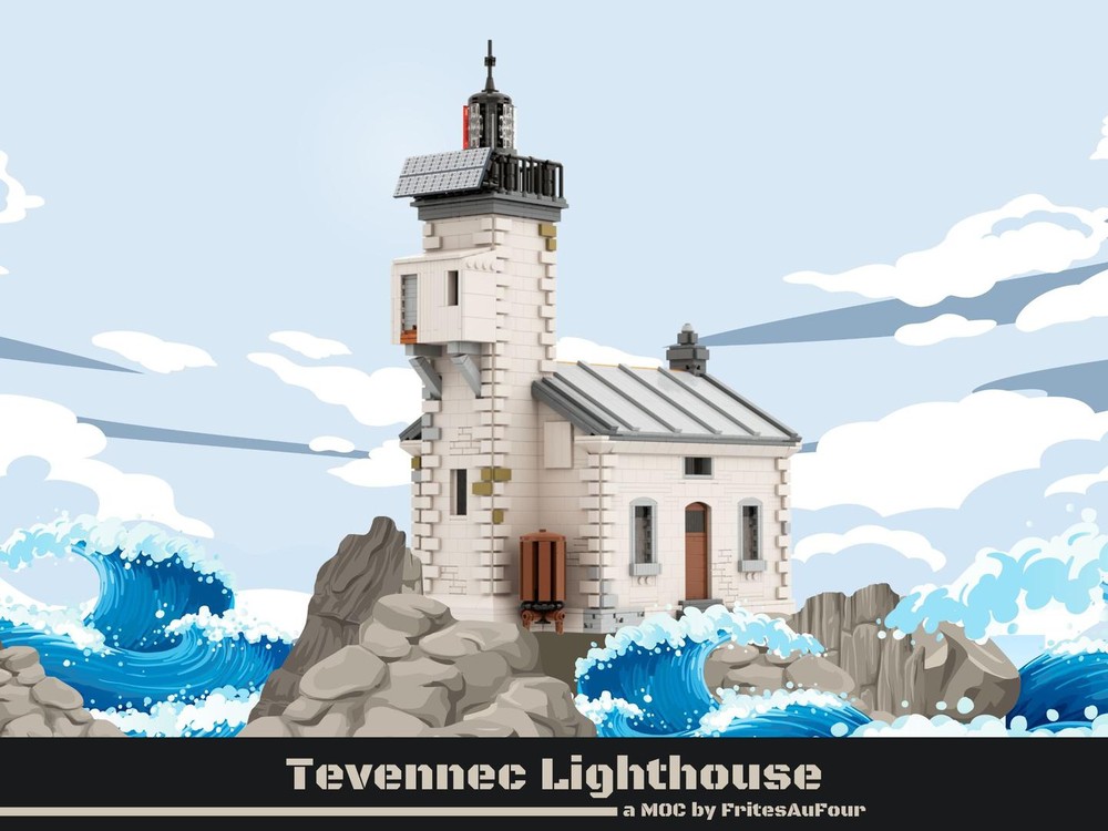 LEGO MOC-138140 Tévennec Lighthouse by FritesAuFour | Rebrickable ...