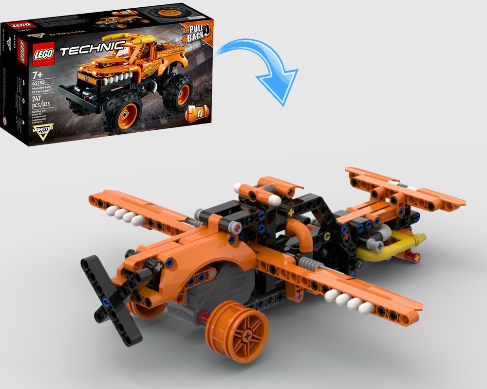 Orange Airplane