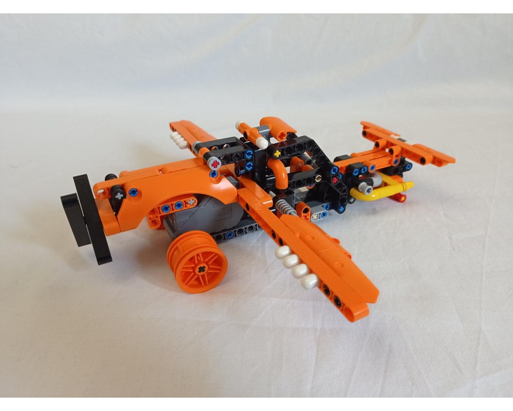 LEGO MOC-138207 Orange Airplane 42135 Alternative. by ErikGS