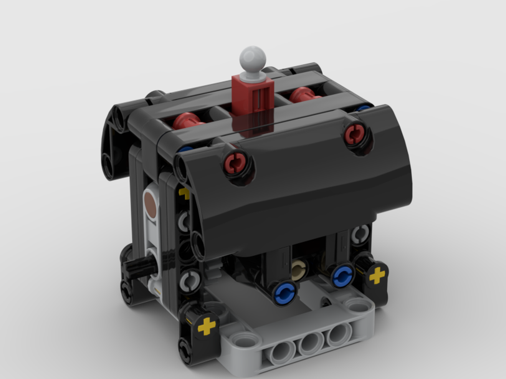 LEGO MOC Lego reverse gearbox V3 by thatbrickguy | Rebrickable - Build ...