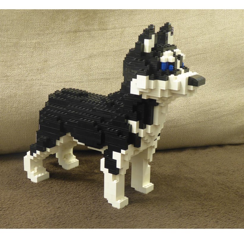 LEGO MOC Collie Dog Sculpture by jamiehall | Rebrickable - Build with LEGO