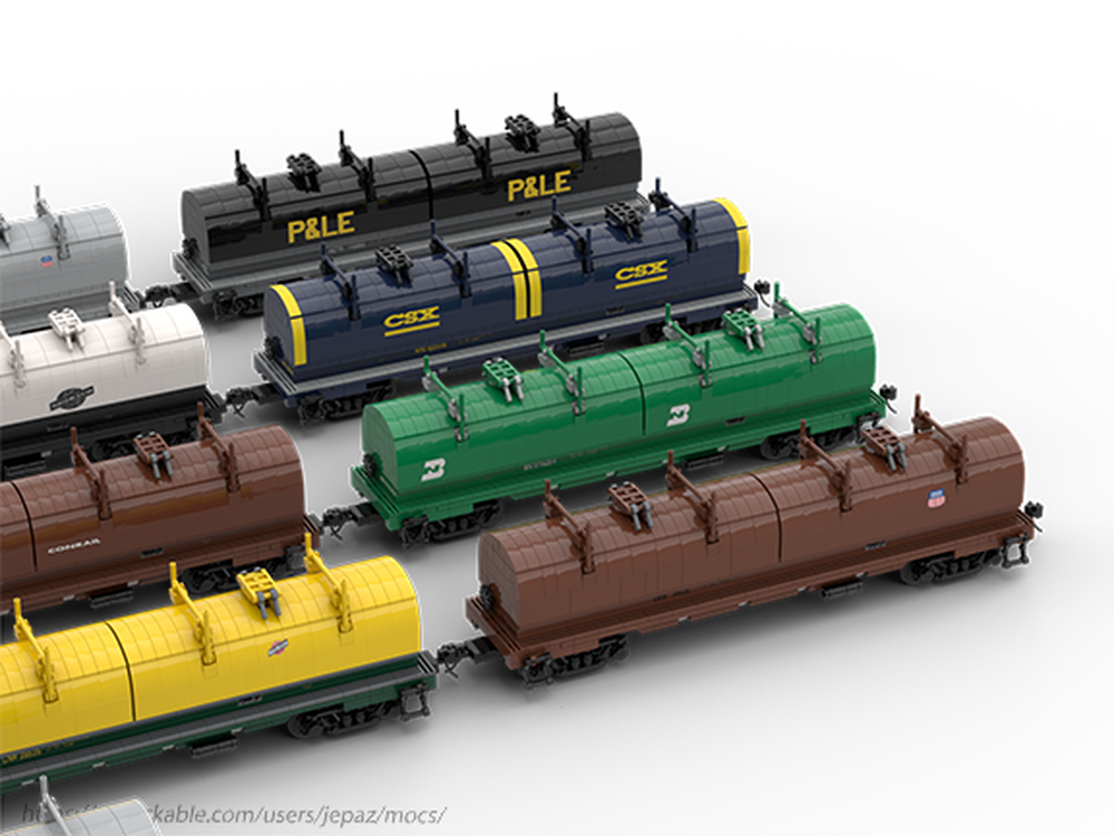 LEGO MOC Round Hood Coil Cars - Jumbo Pack by jepaz | Rebrickable ...