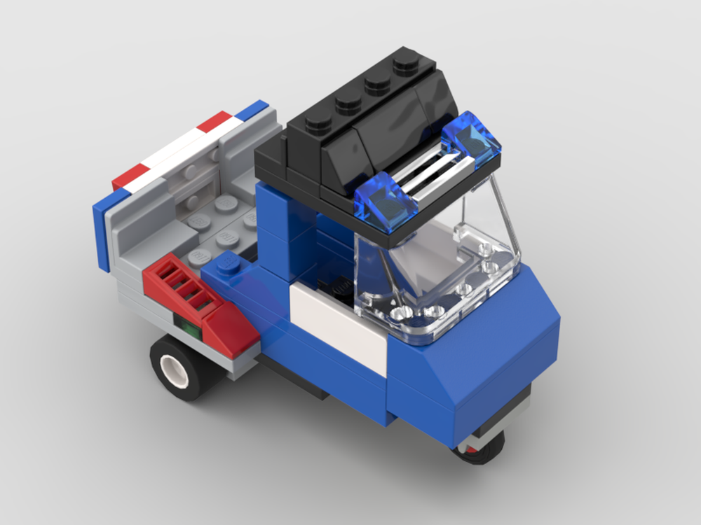 LEGO MOC police patrol car by Hphantom | Rebrickable - Build with LEGO