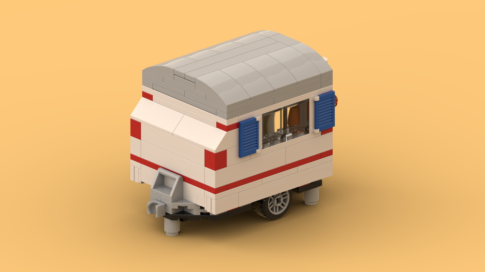 LEGO MOC HandyHans JobShackTrailer by keesbuilds | Rebrickable - Build ...