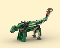 31058 ankylosaurid - slim version
