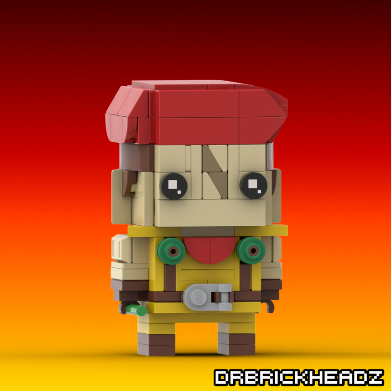 LEGO MOC Rolento (Street Fighter Alpha) Brickheadz by DrBrickheadz ...