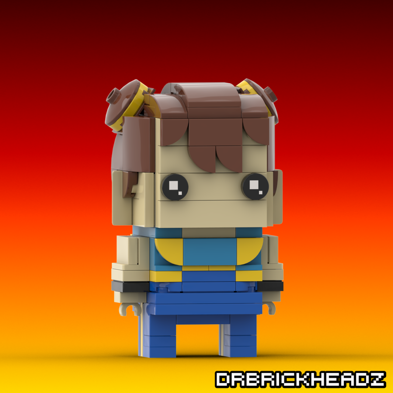 LEGO MOC-138396 Chun-Li (Street Fighter Alpha) Brickheadz by ...
