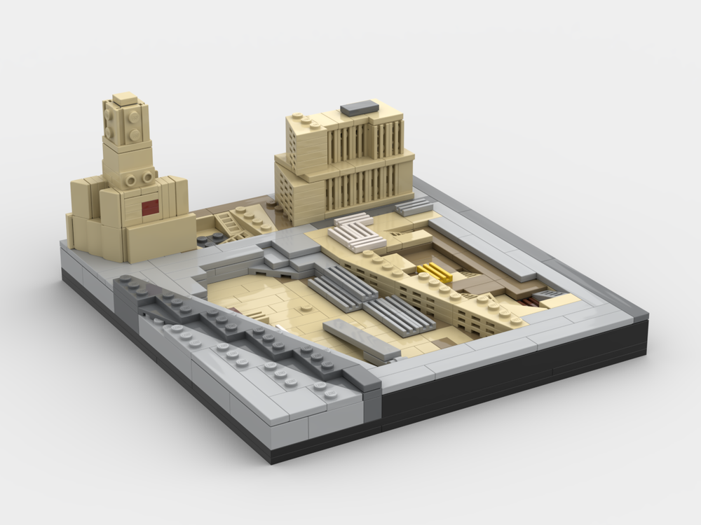 LEGO MOC Ground Zero (2002) - NYC by Taters | Rebrickable - Build with LEGO