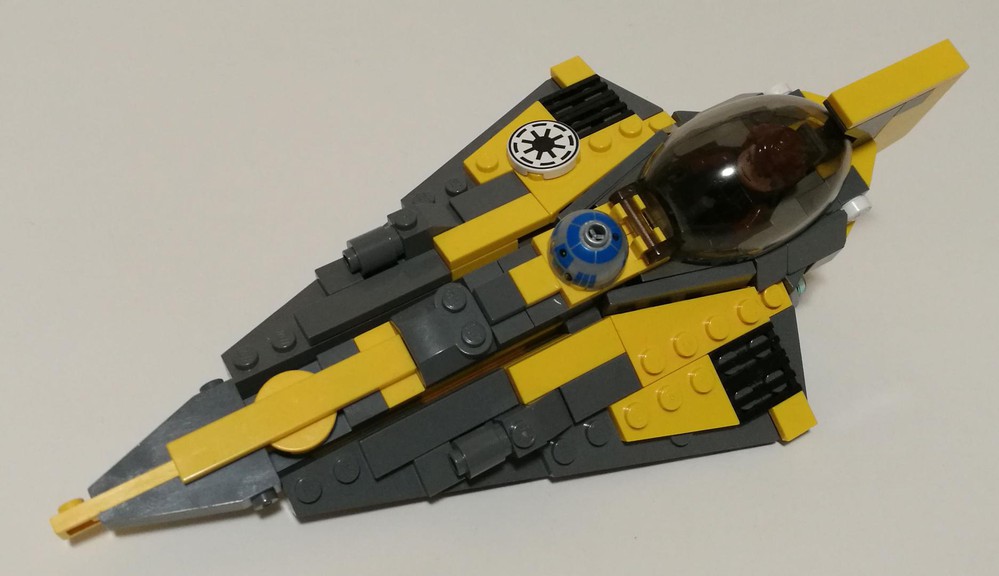 LEGO MOC IB00001 Anakin's Delta-7B - Minifig Scale by IcarusBuilds ...