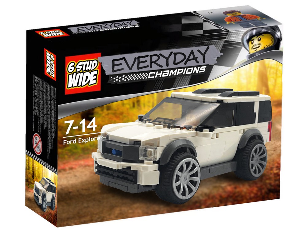 LEGO MOC Ford Explorer by IBrickedItUp | Rebrickable - Build with LEGO