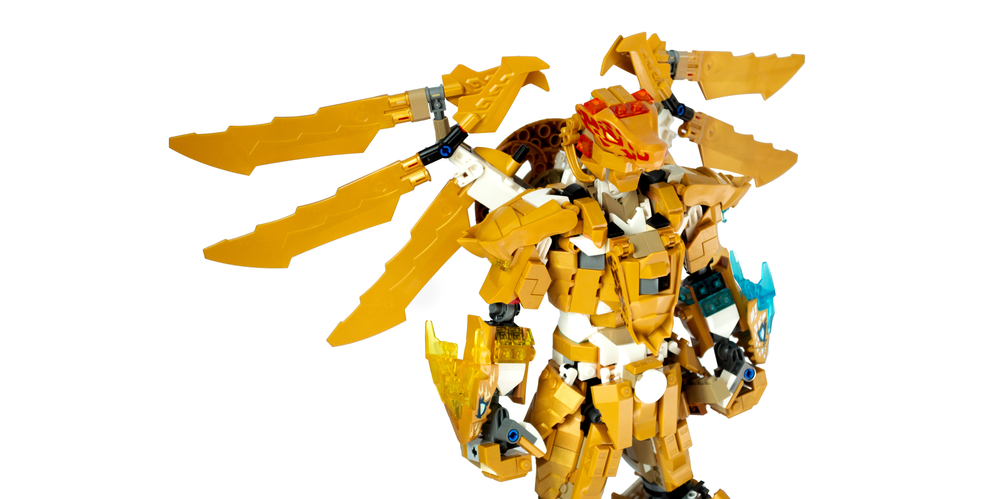LEGO MOC 71774 | 71754 + 71775 Dragon Ninjago Mech Bundle | Lloyd