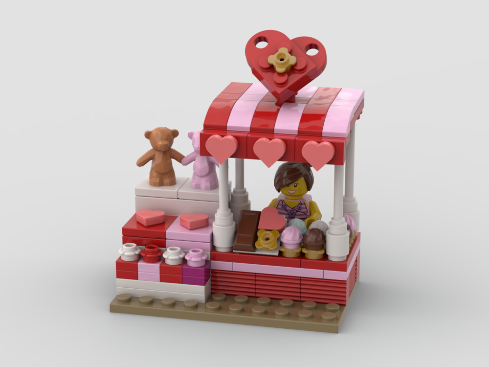 LEGO MOC Companion Cube - Valentine's Day by BrickDesignerNL