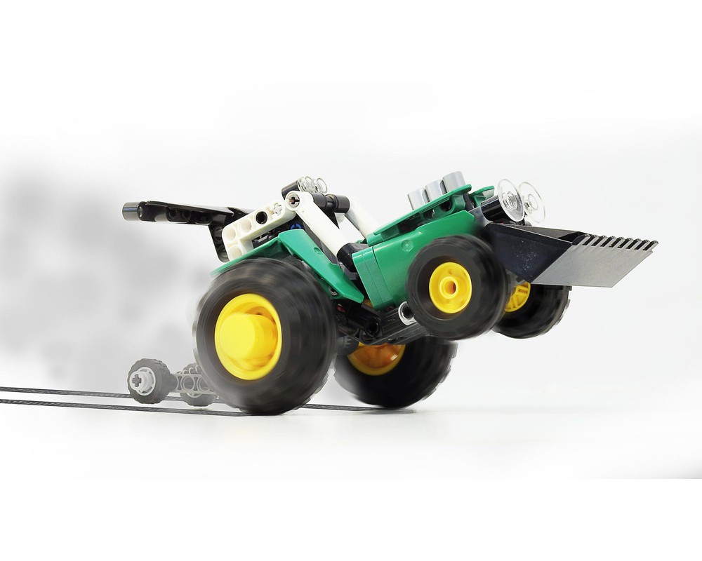 lego technic tractor pulling