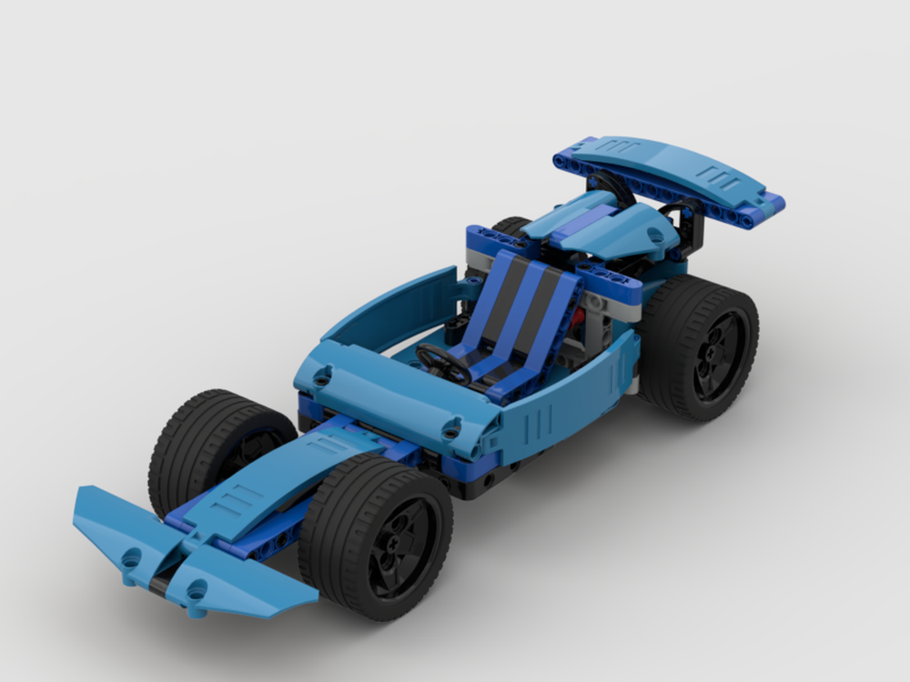 LEGO MOC F1 car by LegoCD11 | Rebrickable - Build with LEGO