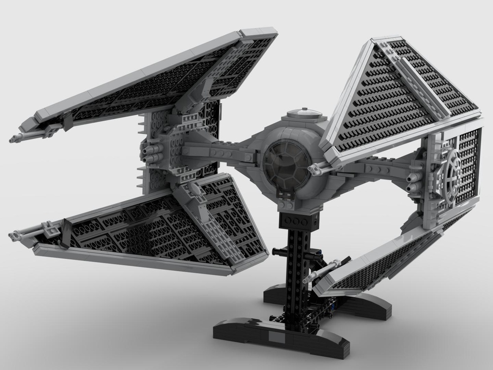 regeringstid mover Prøve LEGO MOC UCS TIE Interceptor Overhaul by sleske | Rebrickable - Build with  LEGO
