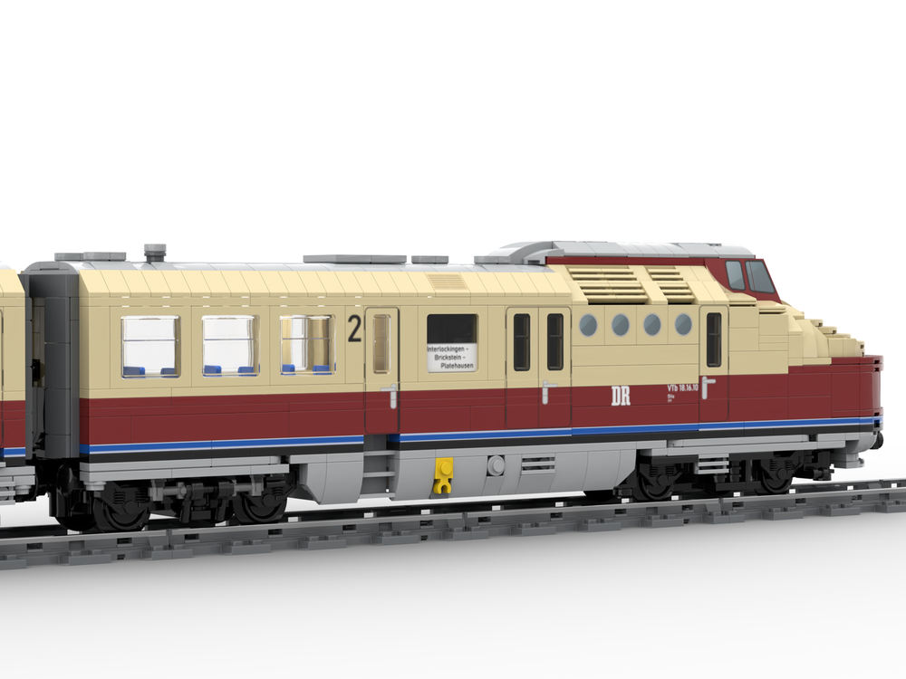 LEGO MOC-138731 Highspeed Train VT18.16.10 (version 2) by langemat ...