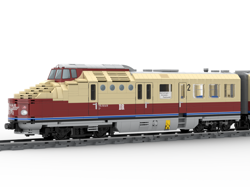 LEGO MOC-138731 Highspeed Train VT18.16.10 (version 2) by langemat ...