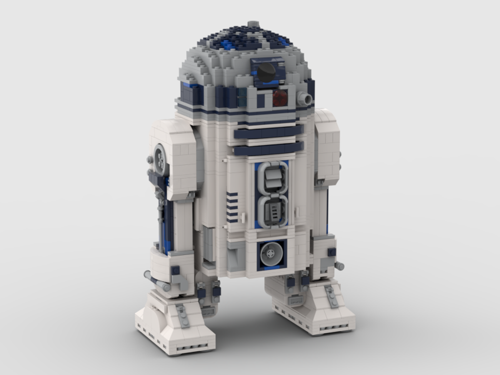 LEGO MOC R2-D2 (Fixed) brickwich | - with LEGO