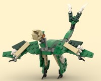 31058 Microraptor sp.