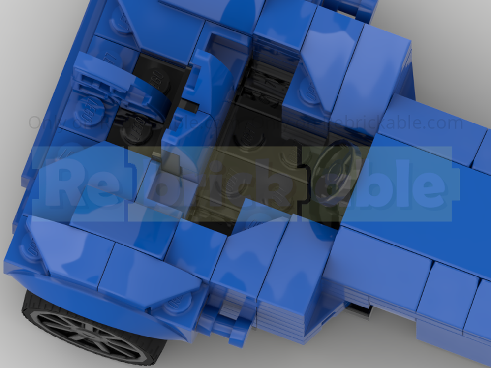 LEGO MOC-138776 76902 Panoz / Nissan Deltawing - Alternate Build