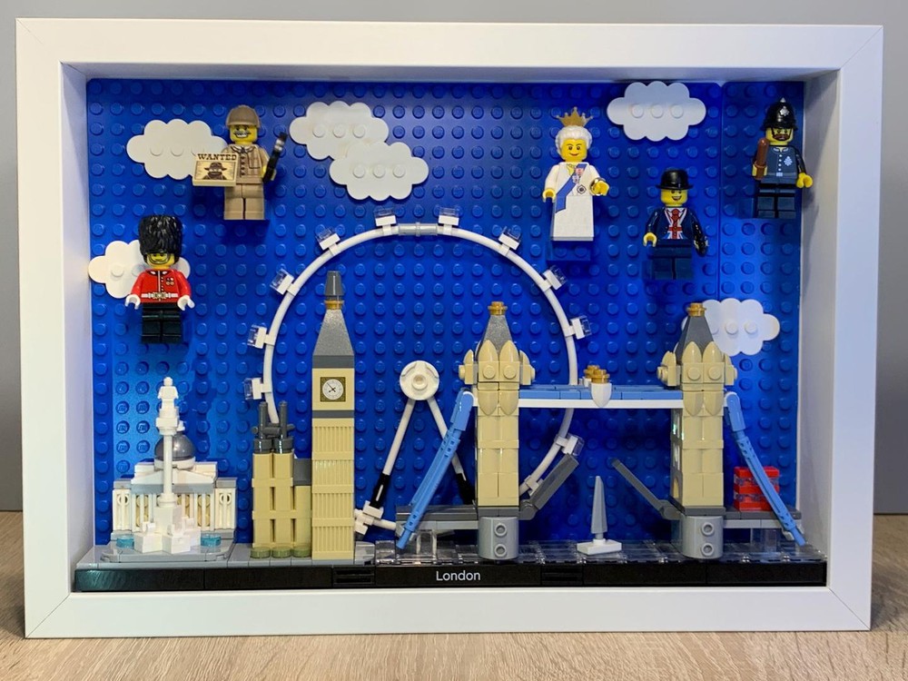 LEGO MOC a frame -- IKEA Sannahed by DecurioNova | Rebrickable - Build with LEGO