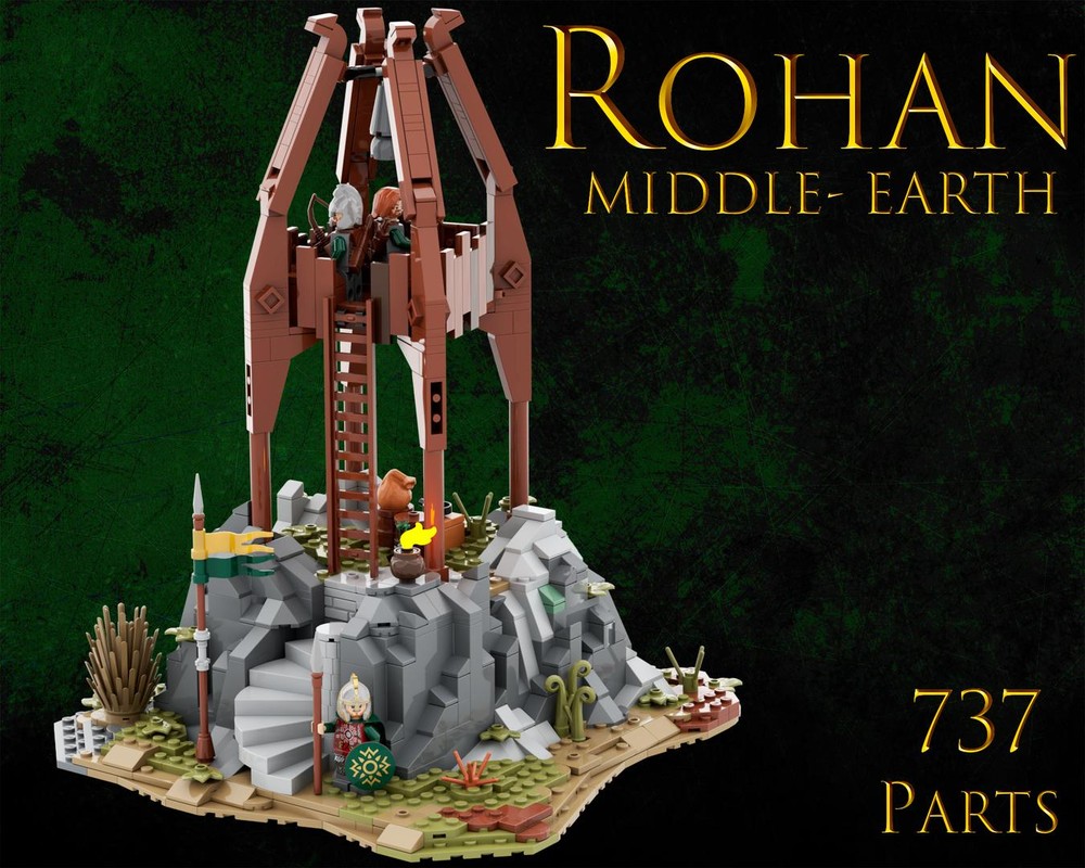 LEGO MOC Rohan Archer Tower by Legat_Of_Legion | Rebrickable - Build ...