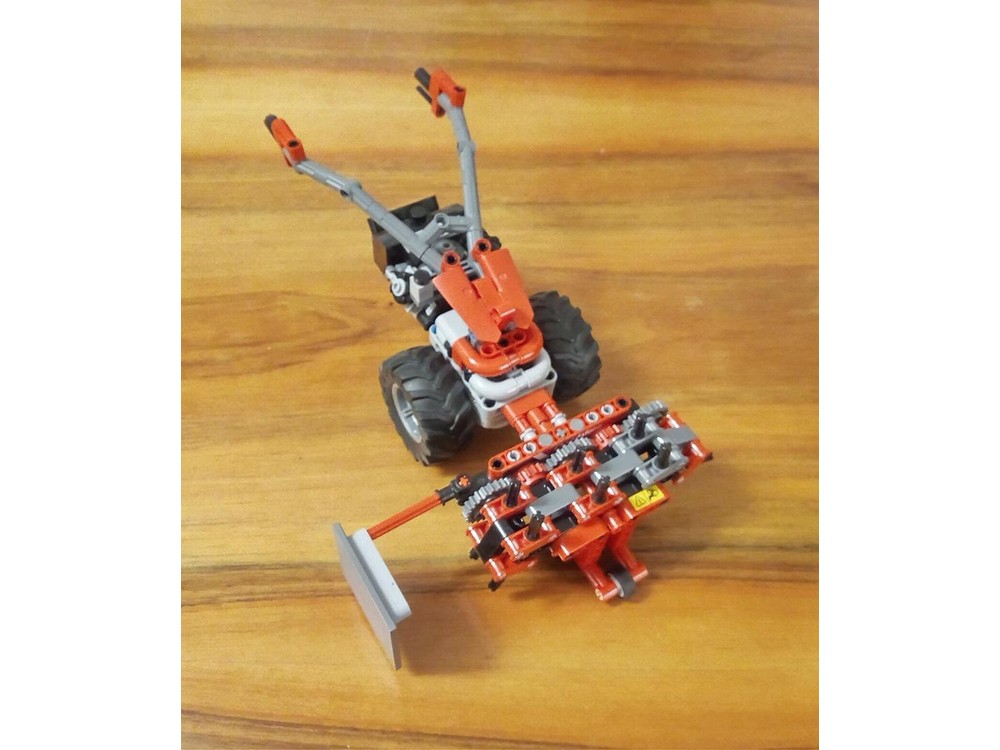 LEGO MOC Simple Band Rake for Single-Axle Tractor by Larsagri ...