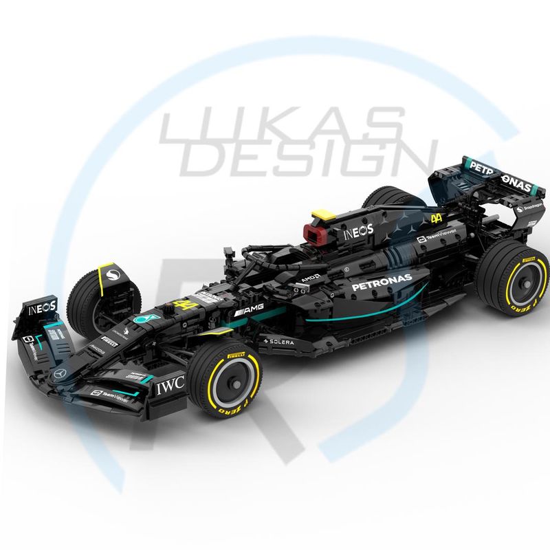 LEGO MOC Mercedes F1 W14 1:8 Scale by Lukas2020