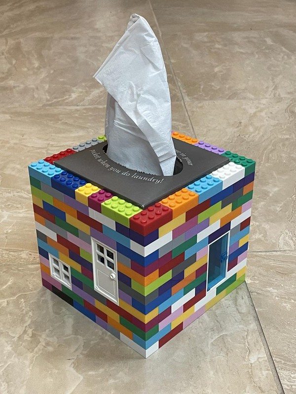 Lego best sale tissue box