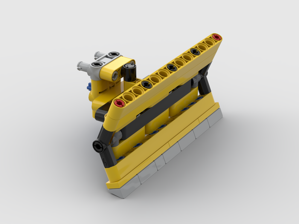 LEGO MOC Yellow Snow Plough for Single-Axle Tractor by Larsagri ...