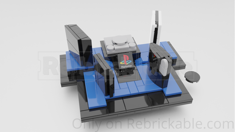 LEGO MOC-139020 Sony Play Station™ Consoles Display by Marco666 ...