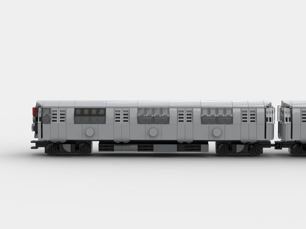 LEGO MOC NYC Subway R160 by Taters | Rebrickable - Build with LEGO