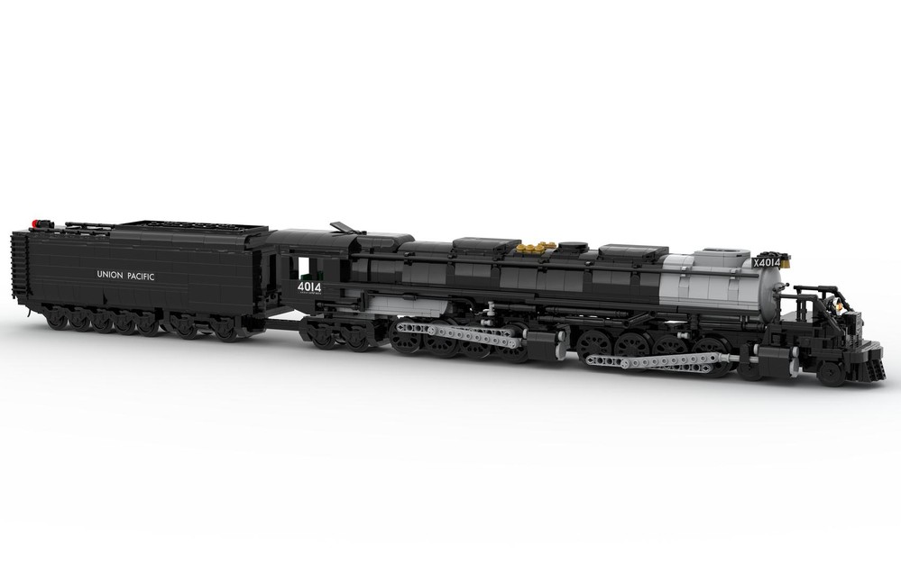 LEGO MOC 1:48 Union Pacific 4014 Big Boy 4-8-8-4 (Power Functions) by ...