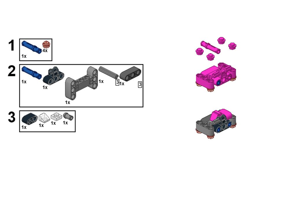 LEGO MOC Micro Space Patrol by MOD3 | Rebrickable - Build with LEGO