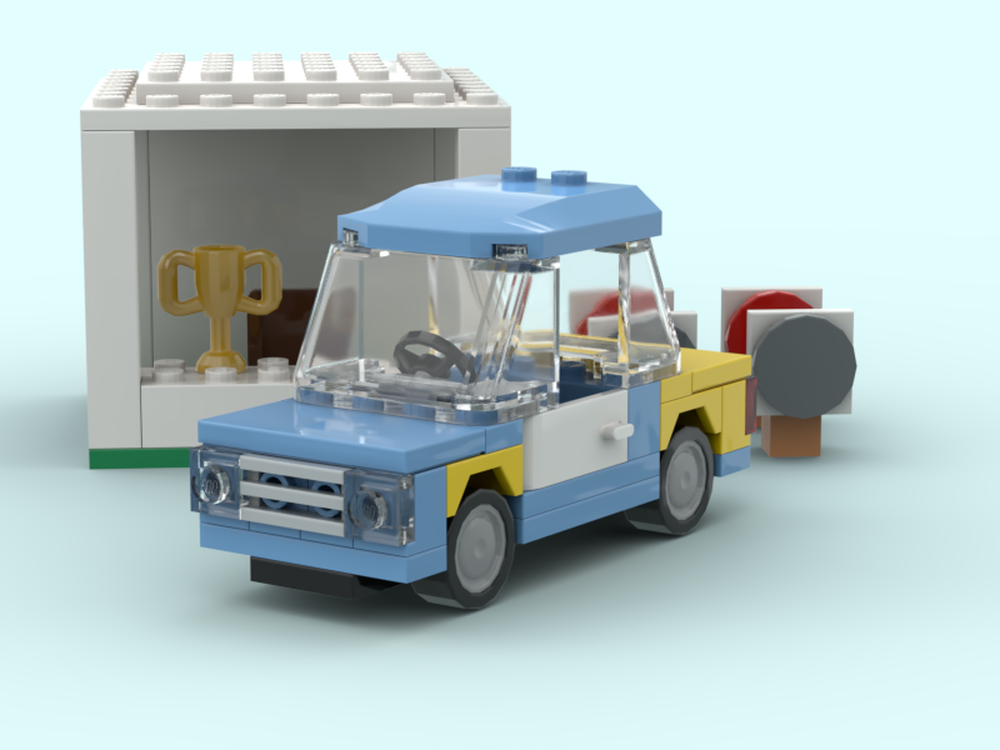 LEGO MOC My Summer Car Suvi Sprint (Rally) by JackCadd